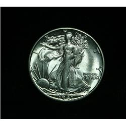 1941-s Walking Liberty Half Dollar 50c Grades Choice Uncirculated ms64++PQ