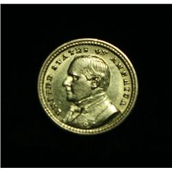 1903 Louisiana Purchase McKinley Gold Commemorative $1 Grades Select Uncirculated ms61