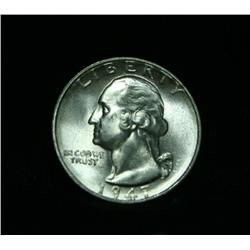 1947-s Washington Quarter 25c Grades Gem uncirculated ms65