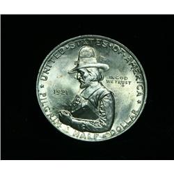 Rare 1921 Pilgrim Tercentenary Commemorative 50c Grades Gem Uncirculated ms65