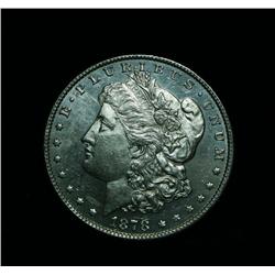 ***RARE   DMPL TOP 100 1878-p 8TF Morgan Dollar Grades Choice Uncirculated ms64  DMPL RARE***