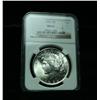 Image 1 : NGC 1922-p Peace Dollar Graded Choice Uncirculated ms64  NGC
