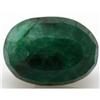Image 1 : Natural Emerald Beryl Oval Cut Gemstone 36.44ctw approximate