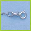 Image 1 : Genuine 16" 14kt Italian Gold-Yellow or White 1.1mm, Oval Link Chain Gauge:025, 1.3gr