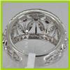 Image 2 : Genuine  0.87 ctw Diamond Ring 18KT White Gold