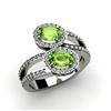 Image 1 : Periodt 1.33 ctw & Diamond Ring 18kt W/Y  Gold