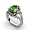 Image 1 : Tourmaline 3.48 ctw & Diamond Ring 14kt W/Y  Gold