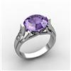 Image 1 : Genuine 6.09 ctw Tanzanite Ring 14kt White or Yellow Gold