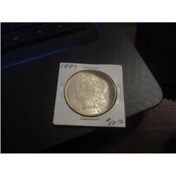 1887 MORGAN SILVER DOLLAR