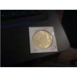 1921-S MORGAN SILVER DOLLAR