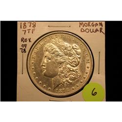 1878 7TF Morgan Silver Dollar (Rev. Of 78)