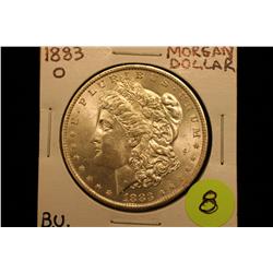 1883-O Morgan Silver Dollar (B.U. Looks MS-63)