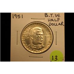 1951 BTW Commemorative Half Dollar