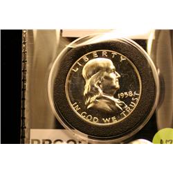 1958 Franklin Half Dollar PROOF
