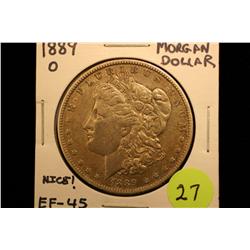 1889-O Morgan Silver Dollar (EF-45)