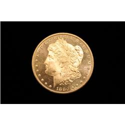 1880-S Morgan Silver Dollar B.U. Looks MS-64 (Proof Like Surfaces)