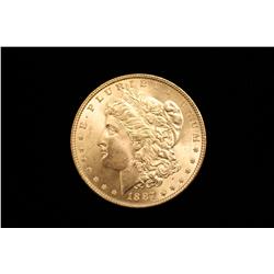 1887 Morgan Silver Dollar B.U. (Looks MS-64)