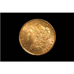 1883-O Morgan Silver Dollar B.U. Obverse Toning