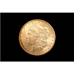 1904-O Morgan Silver Dollar Nice Looking Rainbow Reverse