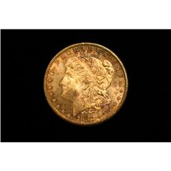 1880-S Morgan Silver Dollar Nice Toning B.U.