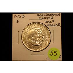 1953-S Washington Carver Half Dollar