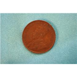 1916 Canadian Penny WWI