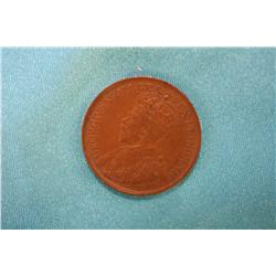 1918 Canadian Penny WWI ENDS