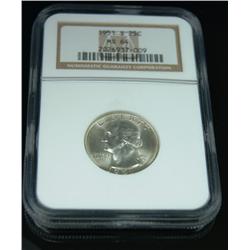 1951 s MS 64 Washington 25c