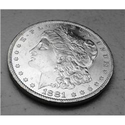 1881 O UNC Morgan Dollar