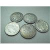 Image 1 : (5) Morgan Silver Dollars 01o,79p,21p,96s,83s