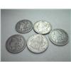 Image 1 : (5) Morgan Dollars 91p,21s,84p,85o,02p