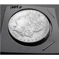 1889 p Unc Morgan