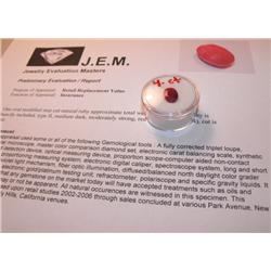 4 ct. Natural Ruby Gem $ 1500 GG GIA
