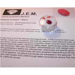 4 ct. Natural Ruby Gem $ 1500 GG GIA
