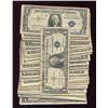 Image 1 : Lot of 100 Silver Certificates- Circulated