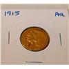 Image 1 : 1915 AU Grade $2.5 Dollar Indian Gold