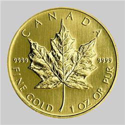 1 oz Gold Maple Leaf Bullion Coin