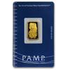 Image 1 : 5 Gram Pamp Suisse Gold Ingot on Card