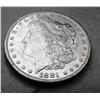 Image 1 : 1881 s UNC  Morgan Silver Dollar