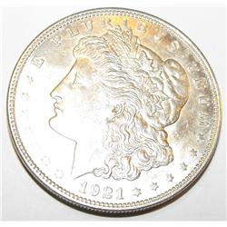 1921p ms61 Morgan Silver Dollar