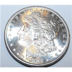 1882S mS64 Morgan Silver Dollar