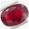 Image 1 : 5.64ct Glowing Natural Blood Ruby Oval Beauty (GEM-29406)