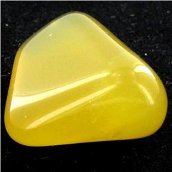 23.75ct Yellow Opal Freeform Cabochon (GEM-34396)