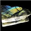 Image 1 : 379.30ct Labradorite Polished Slab Peacock Colors (GEM-30334)