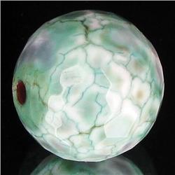 26.25ct Spearmint Fire Agate Sphere Pendant (GEM-35635)