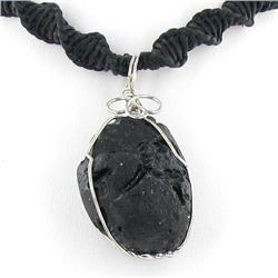 Tibet Tektite Bone Bead Choker Necklace (JEW-3226)