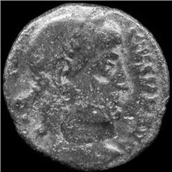 300AD Roman Bronze Coin Higher Grade (COI-9255)