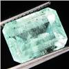 Image 1 : 4.51ct Natural Colombian Emerald Cut Mint Green (GEM-29371)