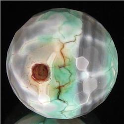 27.7ct Spearmint Fire Agate Sphere Pendant (GEM-35652)