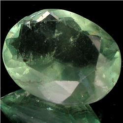 47.65ct Green Oval Cut Flourite Afghan (GEM-18897)